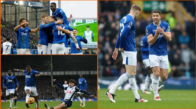 Everton beat Tottenham in first half to give David Moyes first win