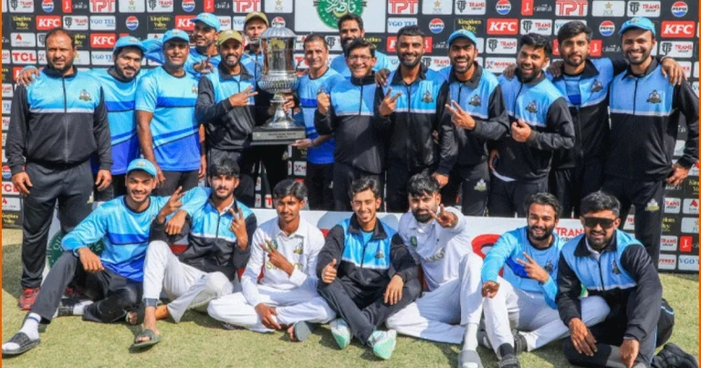 Sialkot defeats Peshawar to win Quaid-e-Azam Trophy for the third time-PCB