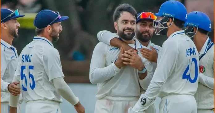 Thanks to Rashid Khan, Afghanistan beat Zimbabwe to win the Test series-ACB