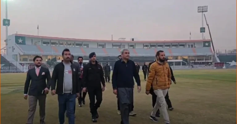 Champions Trophy: Mohsin Naqvi visits Rawalpindi Cricket Stadium-PCB