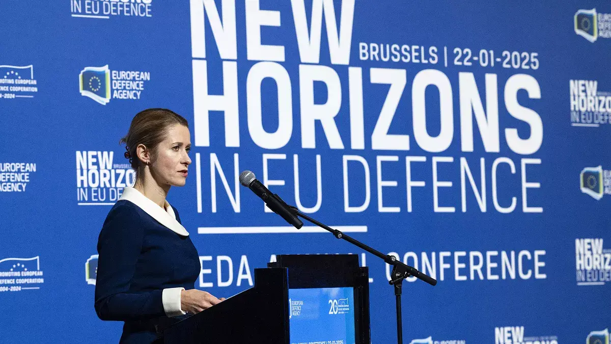 European Union's Kaja Kallas says Europe must spend more on defence