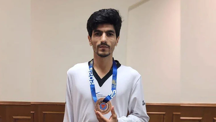 Pakistan's Haroon Khan wins bronze medal at Fujairah Open Taekwondo Championship