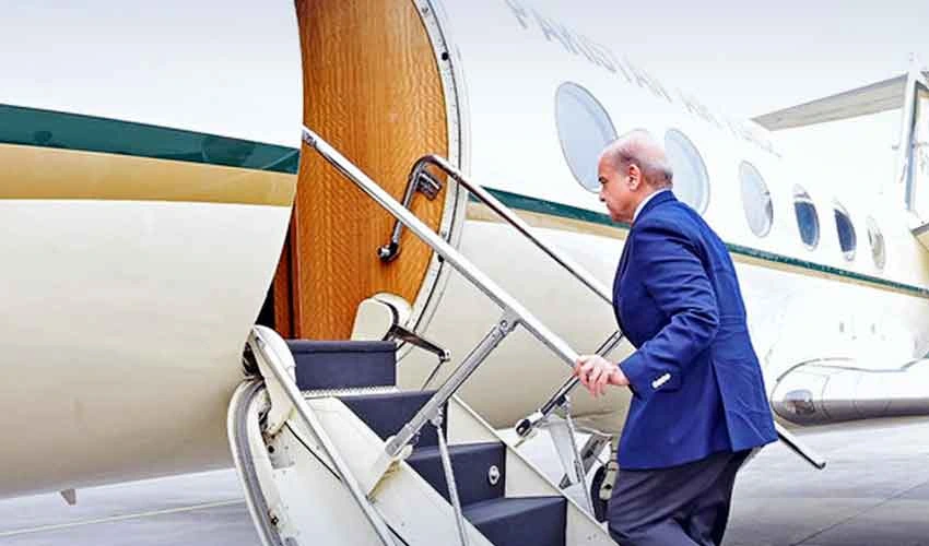 Prime Minister Shehbaz Sharif leaves for UAE on two-day official visit