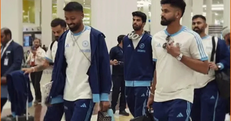 Indian cricket team arrives in Dubai for Champions Trophy-BCCI