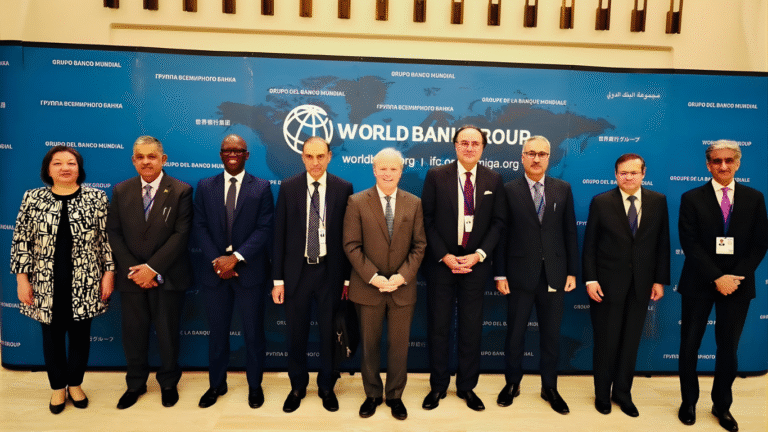 Aurangzeb emphasizes environmental crisis in talks with World Bank, appeals for additional investment for Pakistan