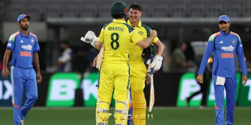 India's batting fails in Perth, Australia wins first ODI by seven wickets-Cricket Australia