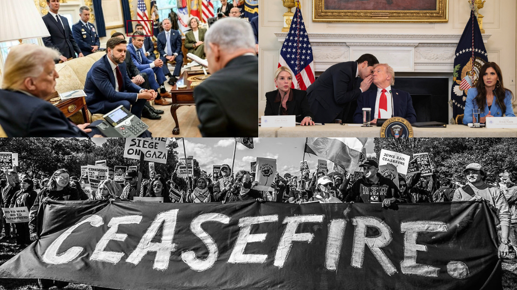 How did Trump convince Israel and Hamas to sign a Gaza deal