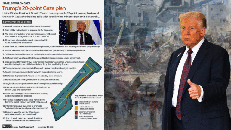 Important talks on Gaza's future, Hamas' status, and Trump's 20-point peace plan