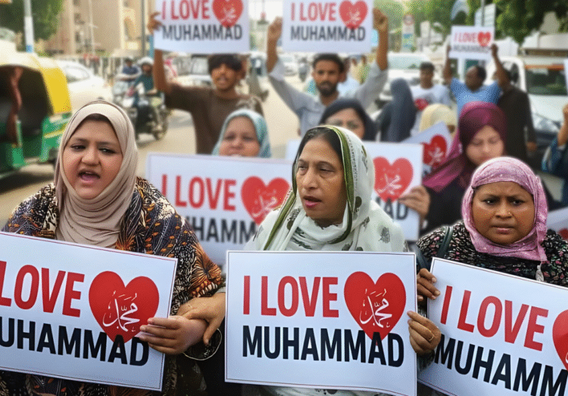 Indian Muslims angry over government crackdown on 'I love Muhammad' sued photo Al Jazeera