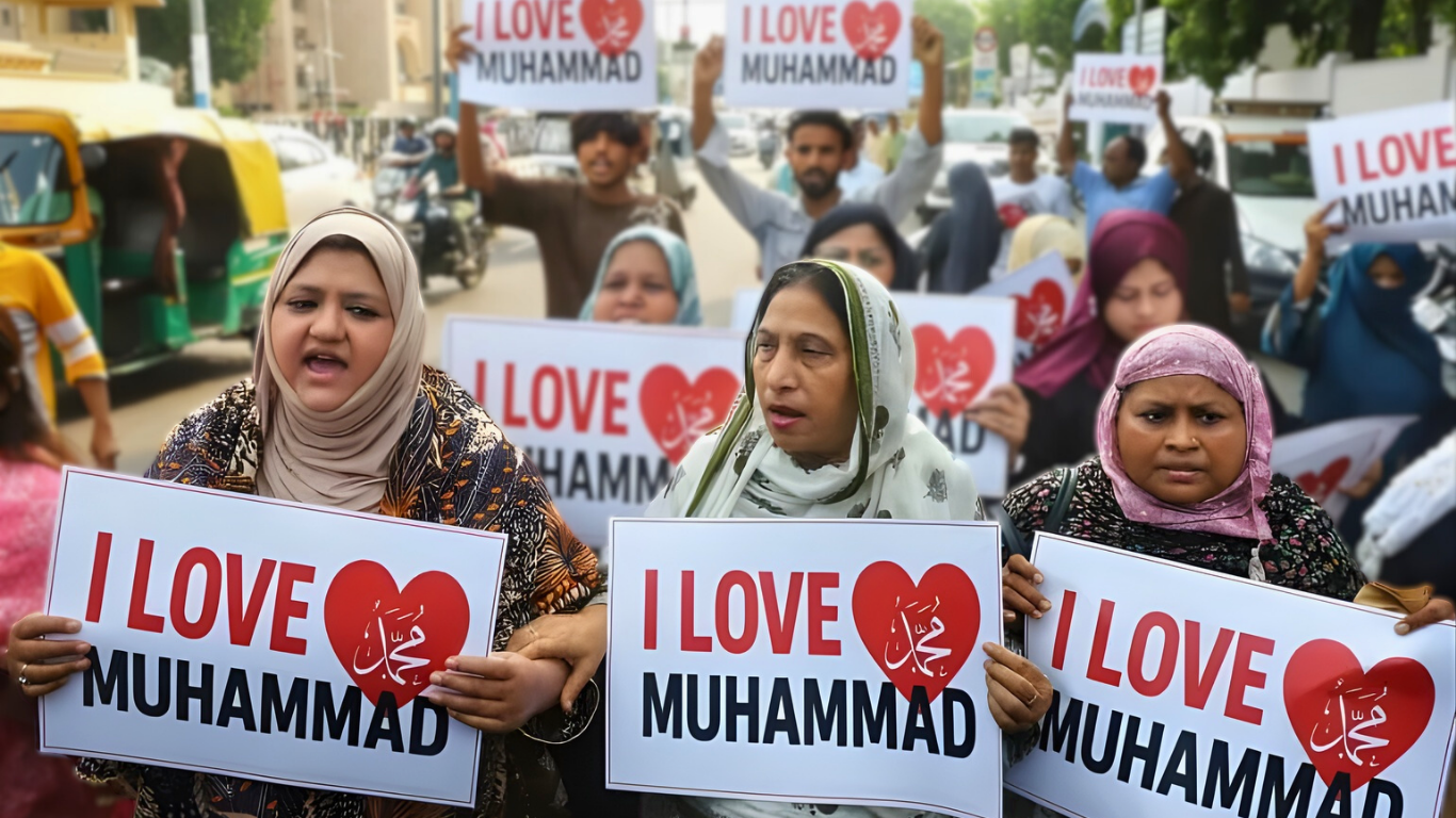Indian Muslims angry over government crackdown on 'I love Muhammad' sued photo Al Jazeera