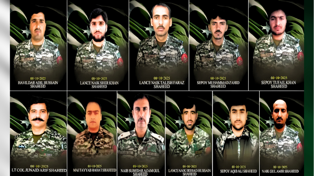 Khyber Pakhtunkhwa Intelligence operation in Orakzai, 11 soldiers martyred, 19 terrorists killed, ISPR