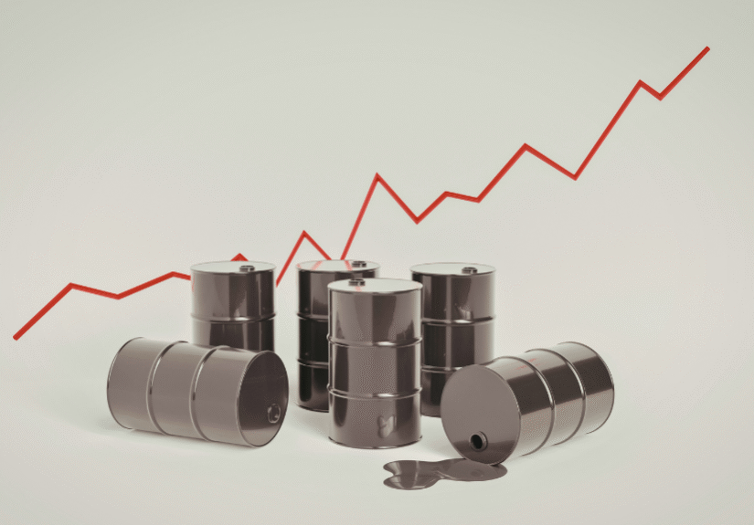 Oil prices rose more than 4 percent