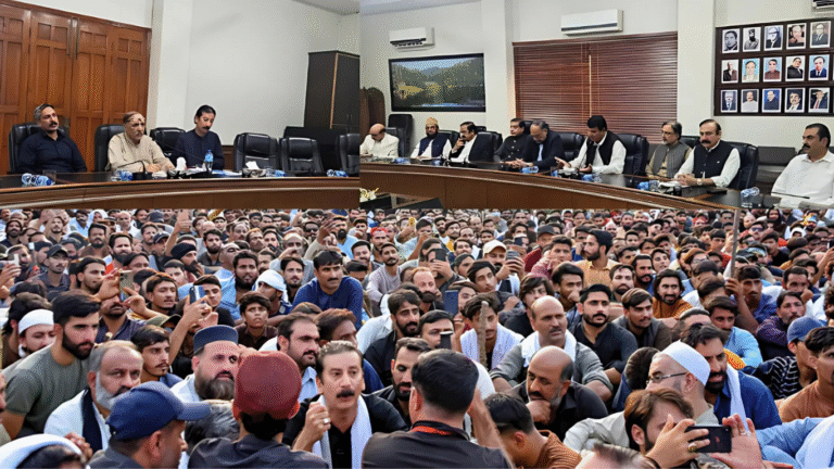 Talks begin between government and JAAC to reduce tension in Azad Kashmir