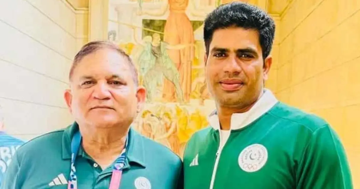 Athletics Federation banned coach Salman Iqbal Butt for life-Instagram/@arshadnadeem29