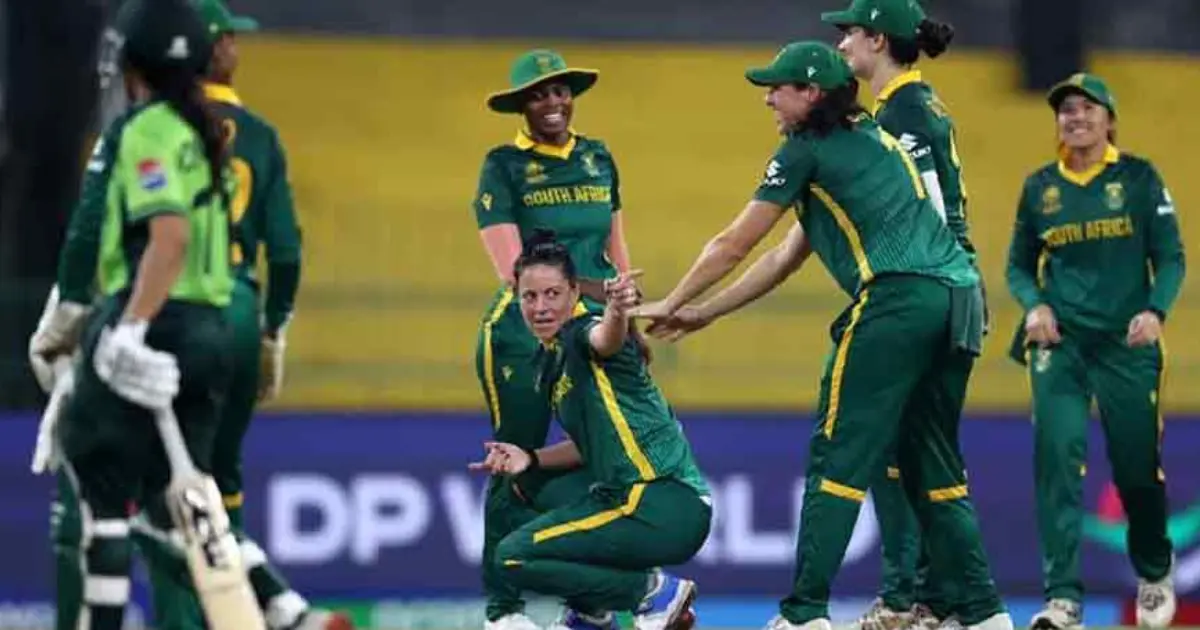 Women's World Cup: Pakistan out of the event after defeat to South Africa-ICC