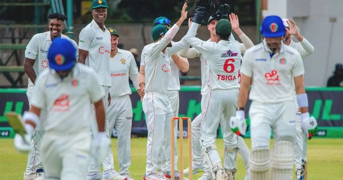 Zimbabwe made history by defeating Afghanistan by an innings and 73 runs-AFP