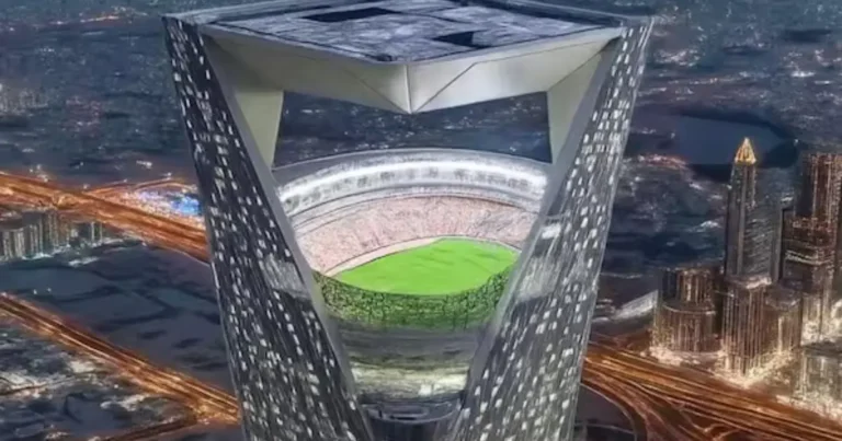 Saudi Arabia plans to build the world's first sky stadium-Image Credit: X