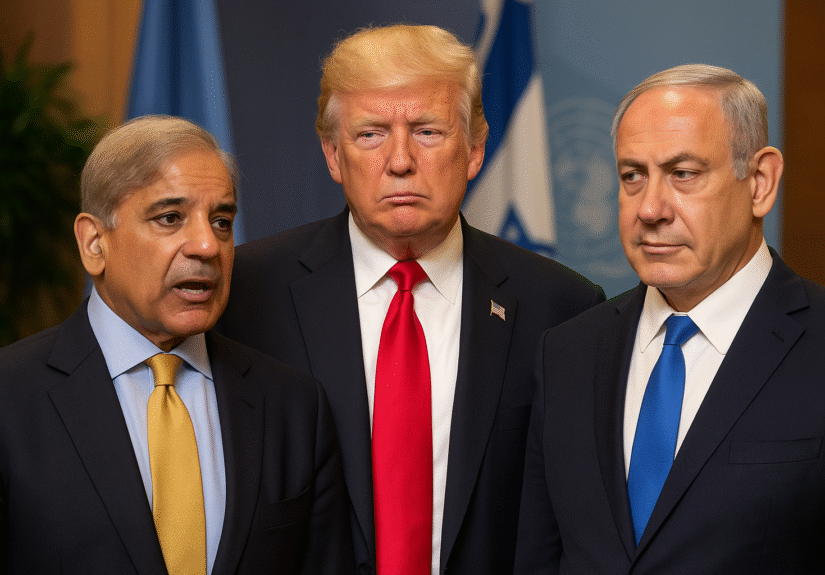 sharif asks trump to drop netanyahu