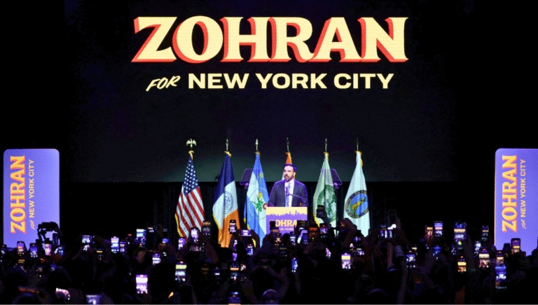 Democratic Socialist Zahran Mamdani makes history, becomes first Muslim mayor of New York City