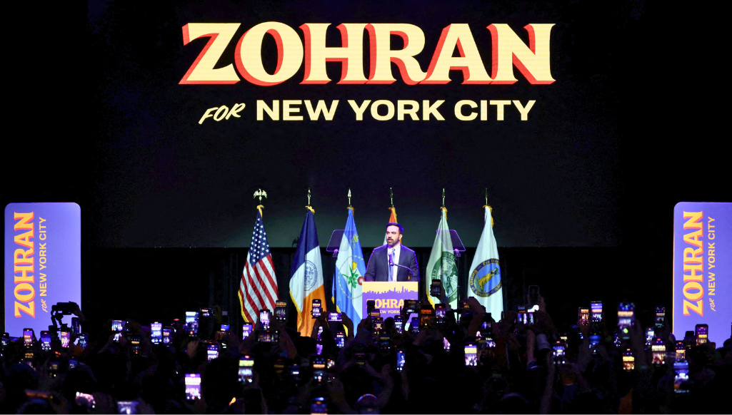 Democratic Socialist Zahran Mamdani makes history, becomes first Muslim mayor of New York City