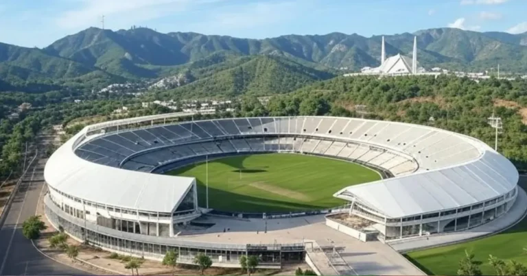 Decision to build a modern Dubai-style cricket stadium in Islamabad-X