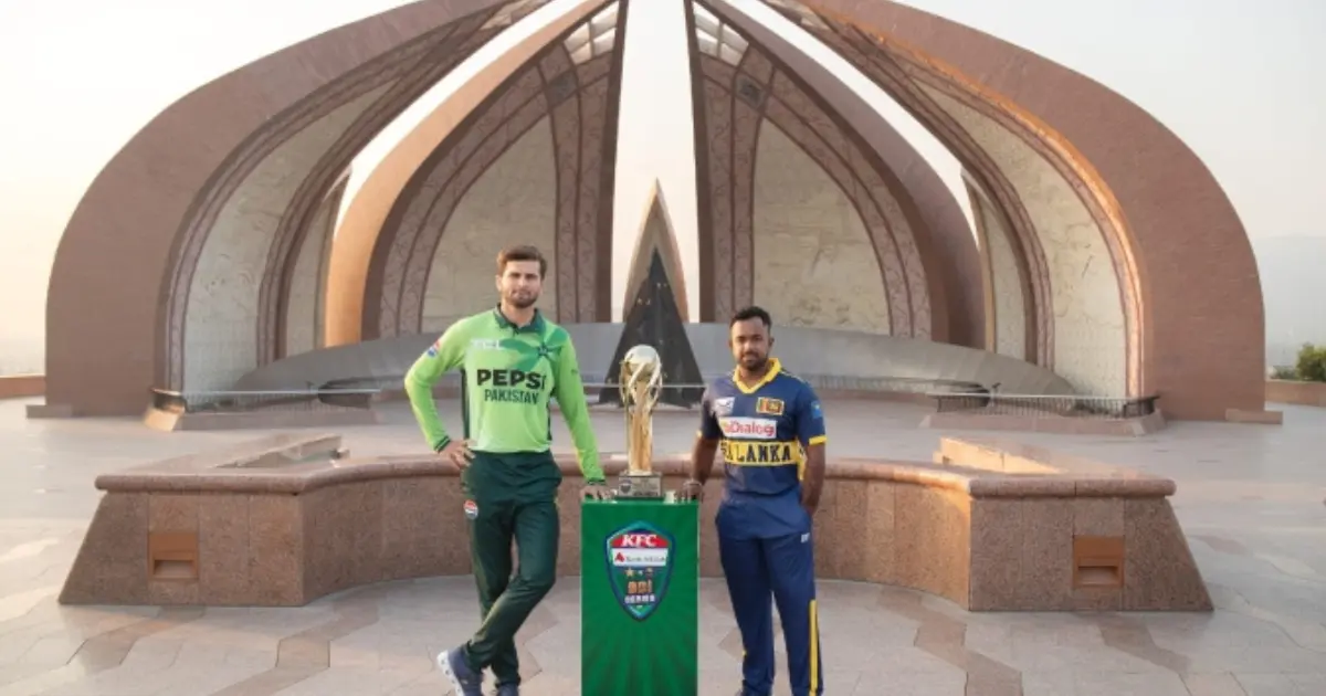 The ODI series between Pakistan and Sri Lanka begins.-PCB