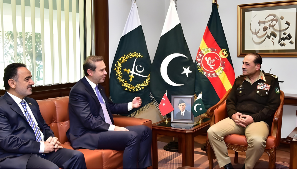 Field Marshal Syed Asim Munir and Turkish Minister reaffirm commitment to strategic ties
