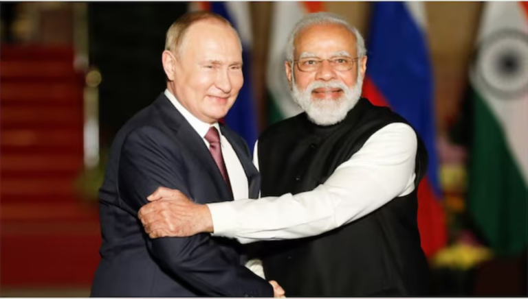 Putin, Modi meet in Delhi, agree to increase trade amid growing US pressure