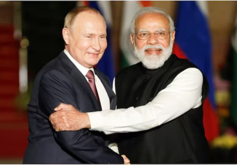 Putin, Modi meet in Delhi, agree to increase trade amid growing US pressure