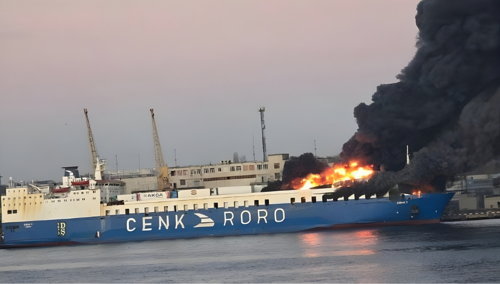 Russian attacks on Ukrainian ports, damage to Turkish-owned ships