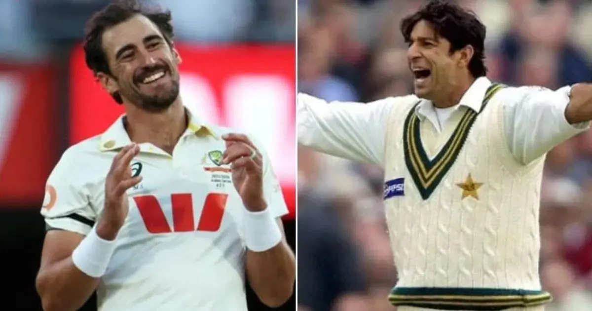 Mitchell Starc breaks Wasim Akram's record to create new history-AFP