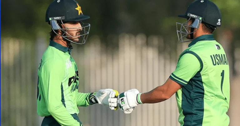 Pakistan defeats Bangladesh to reach U-19 Asia Cup final-ACC