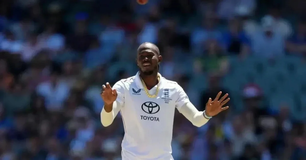Jofra Archer ruled out of Ashes Test due to injury-ECB