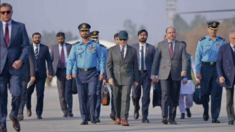 Prime Minister Shehbaz Sharif leaves for Davos with high-level delegation, meetings with world leaders expected