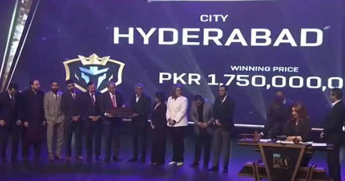 PSL's seventh team Hyderabad sold for Rs 175 crore-PCB