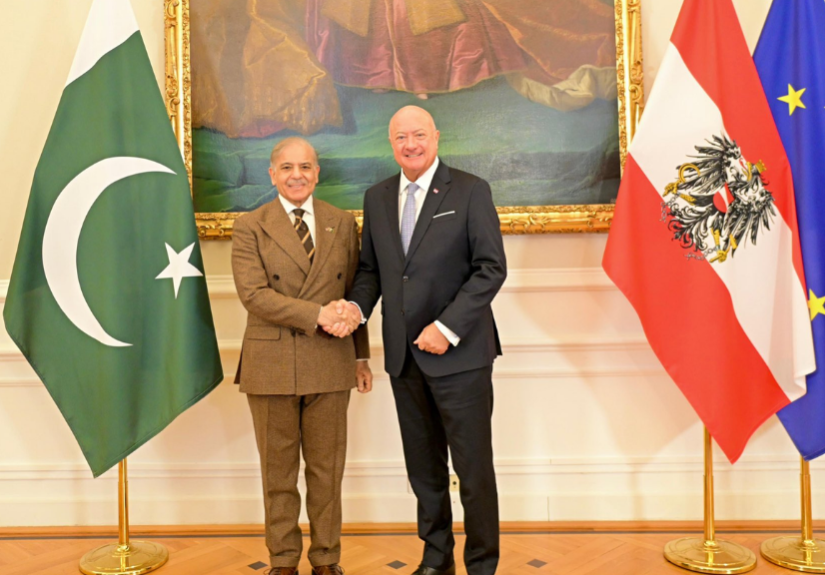 Major diplomatic breakthrough in Vienna Shehbaz Sharif meets Chancellor Stoker, announces further strengthening of bilateral ties