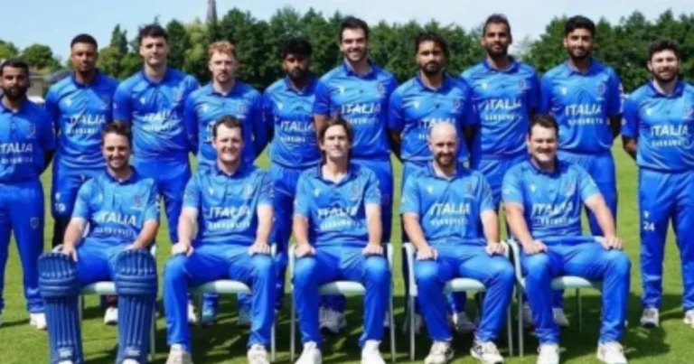 Italy cricket team makes historic debut in T20 World Cup-X
