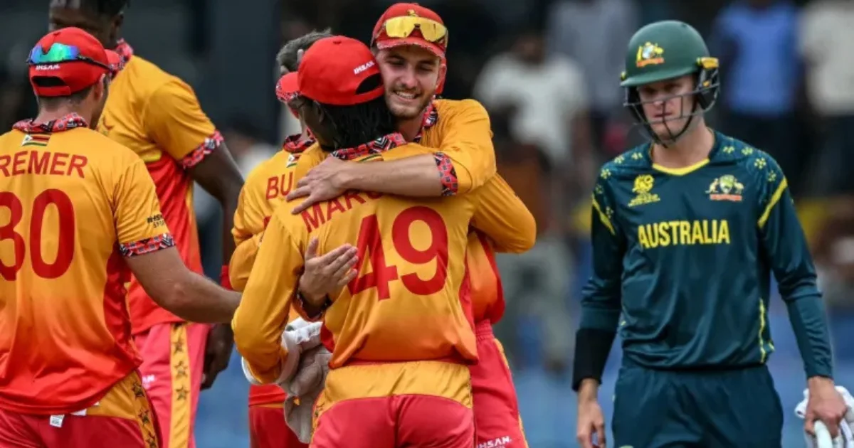 The biggest upset of the T20 World Cup, Zimbabwe beat Australia by 23 runs-ICC