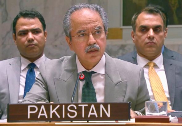 Pakistan's tough stance at the UN, holding India responsible for instability in the region