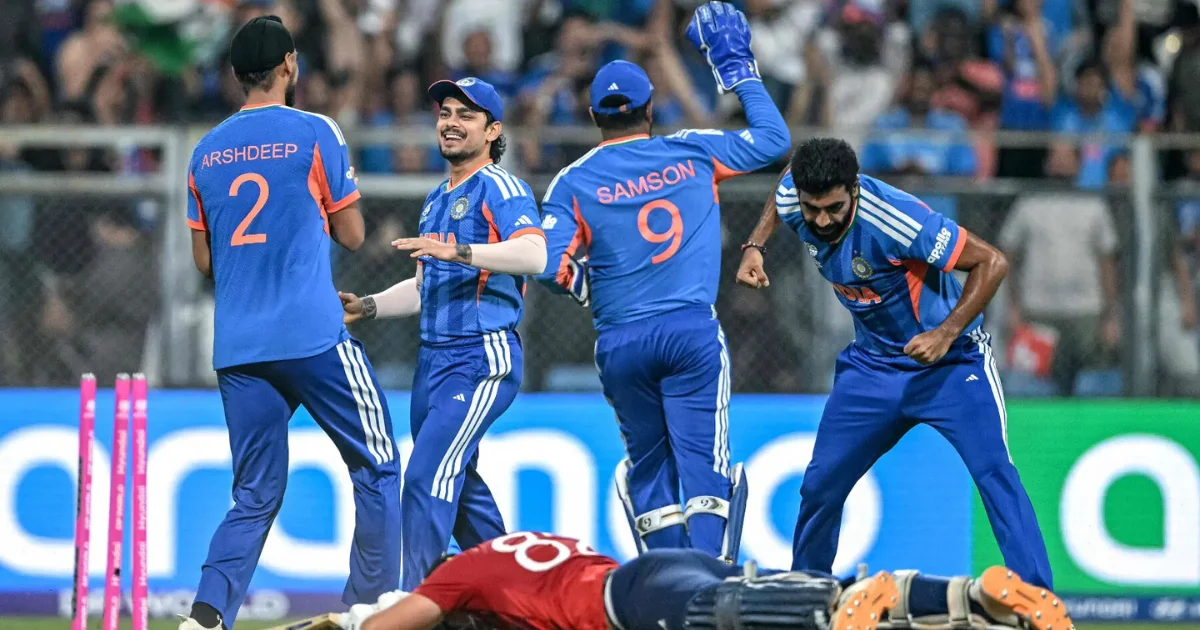 India beat England in a thrilling match to reach the final of the T20 World Cup.-AFP