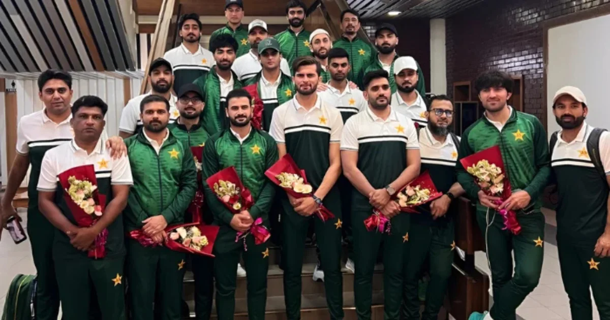 Pakistan's 15-member squad led by Shaheen Afridi arrives in Dhaka-PCB