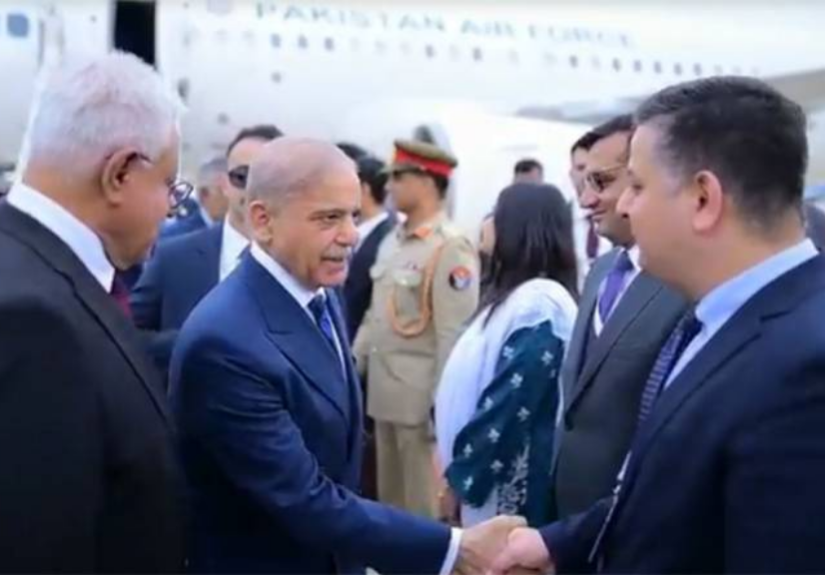 Prime Minister Shehbaz Sharif arrives in Antalya, important meetings with world leadership expected