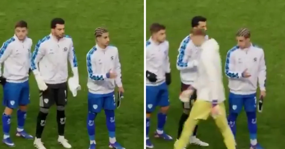 Bosnian players refuse to shake hands with Israeli team-X