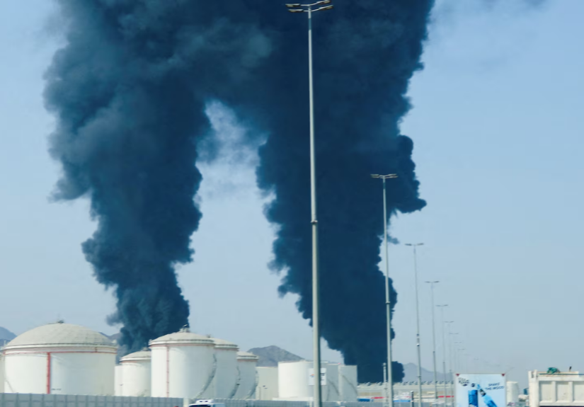 Drone attack on Fujairah oil zone, UAE claims to have shot down Iranian missile
