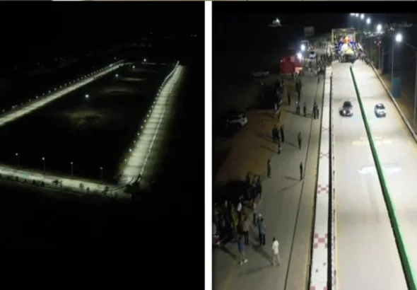 Pakistan's first super floodlit sports track ready-X