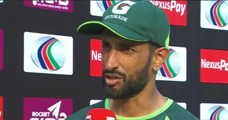 Historic defeat at the hands of Bangladesh, Shan Masood likely to resign, sources say-PCB