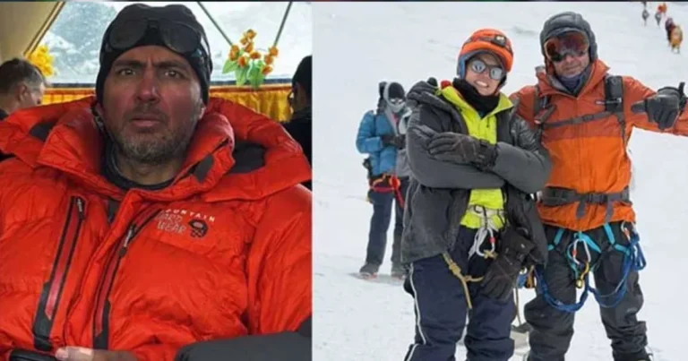 Pakistani mountaineer Salman Atiq has climbed Mount Everest.-X