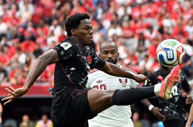 FIFA World Cup 2026 - Group B - Canada v Qatar - BC Place, Vancouver, Canada - June 18, 2026 Canada's Jonathan David in action IMAGN IMAGES via Reuters/Simon Fearn