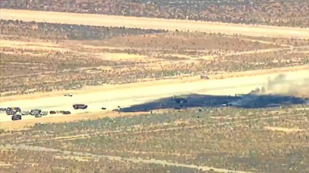 US B-52 plane crashes during takeoff at Edwards Air Base, 8 killed, investigation underway