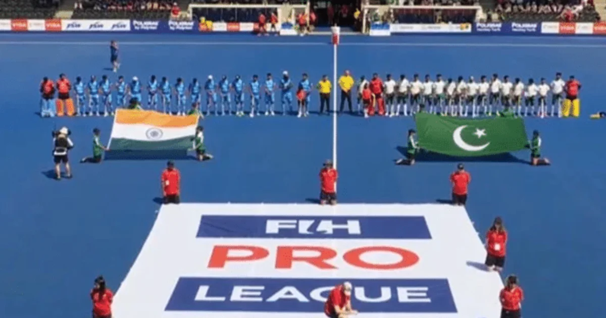 Wrong Pakistan flag displayed before hockey match against India-FIH